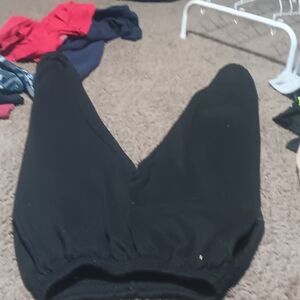 Old black sweatpants